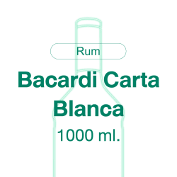 White Rum Bacardi Carta Blanca