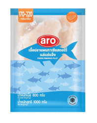 Frozen Pangasius Fillet (170-220 g/pc) ARO Brand