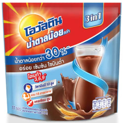 Ready Mixed Malt Chocolate Flavour 3In1 Less Sugar Ovaltine Brand