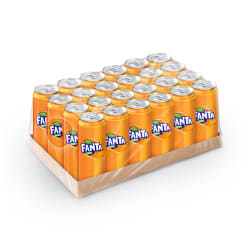 Soft drink  Orange Flavored Soda Fanta Brand (Can)