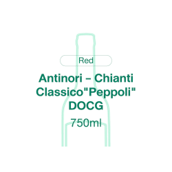 ไวน์แดง Merchesi Antinori - Peppoli Chianti Classico DOCG