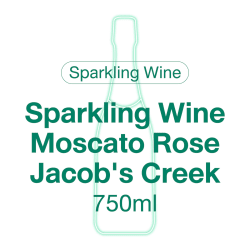 ไวน์สปาร์คกลิ้ง Moscato Rose ตรา Jacob's Creek