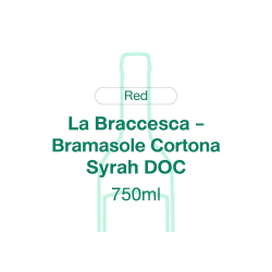 ไวน์แดง La Braccesca - Bramasole Cortona Syrah DOC