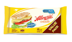 Cheddar Cheese  Processed 48 Slices Cheese Allowrie Brand (Yellow)