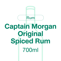 Rum Original Spiced (Gold) Captain Morgan Brand