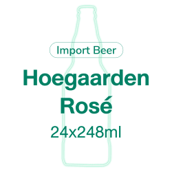 Beer Hoegaarden Rosee Small Bottle