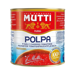 Polpa Finely Chopped Tomatoes Mutti Brand