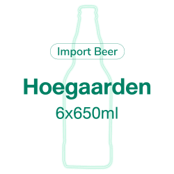 Beer Hoegaarden Original Large Bottle