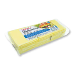 White Burger Slice Processed Cheese Horeca Brand