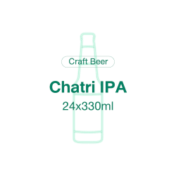 คราฟท์เบียร์ขวด Chatri IPA ตราฟูลมูน (ยกลัง)