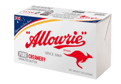 Pure Butter UnSalted Allowrie Brand