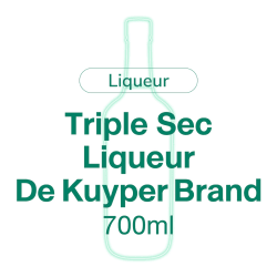 Triple Sec Liqueur De Kuyper Brand