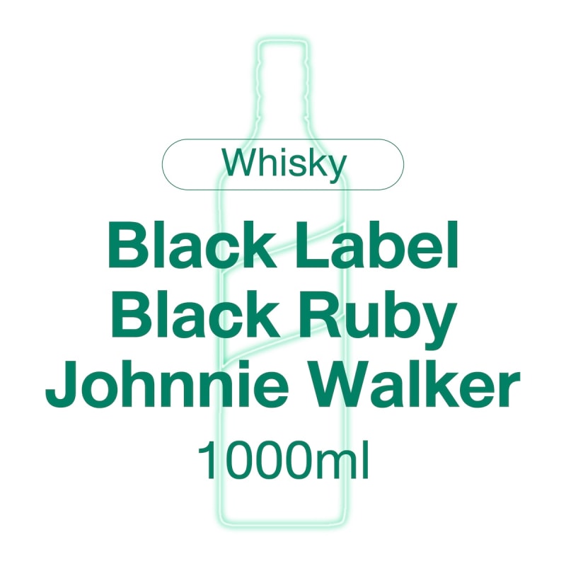 เหล้าวิสกี้ Black Label Black Ruby Johnnie Walker
