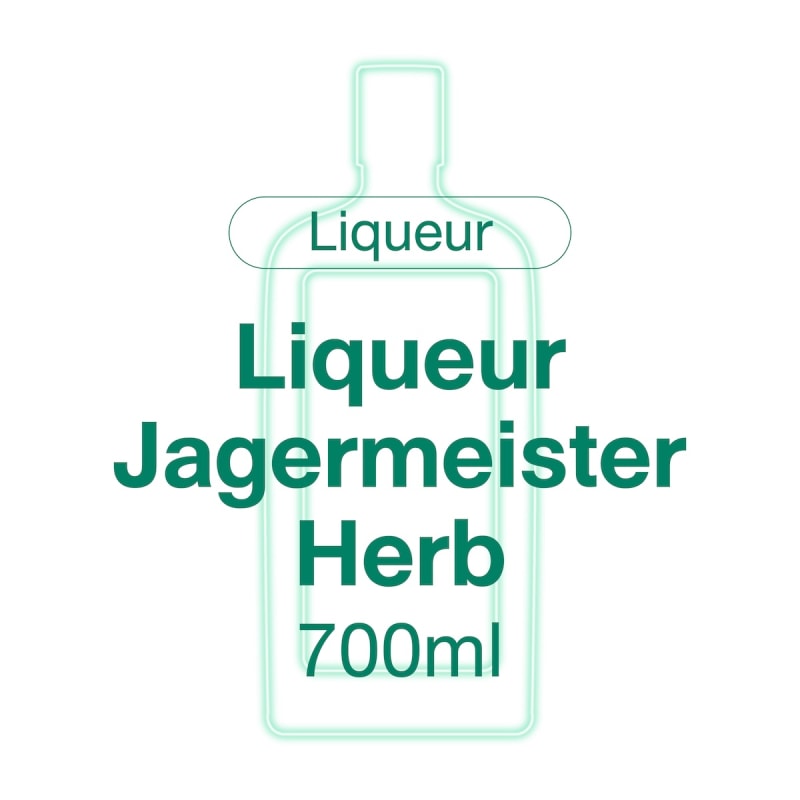 Liqueur Jagermeister Herb