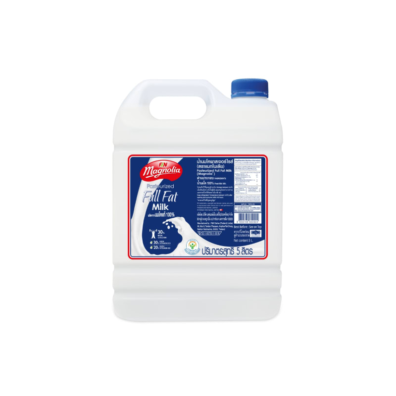 นมสดพาสเจอร์ไรส์รสจืด ตราแมกโนเลีย