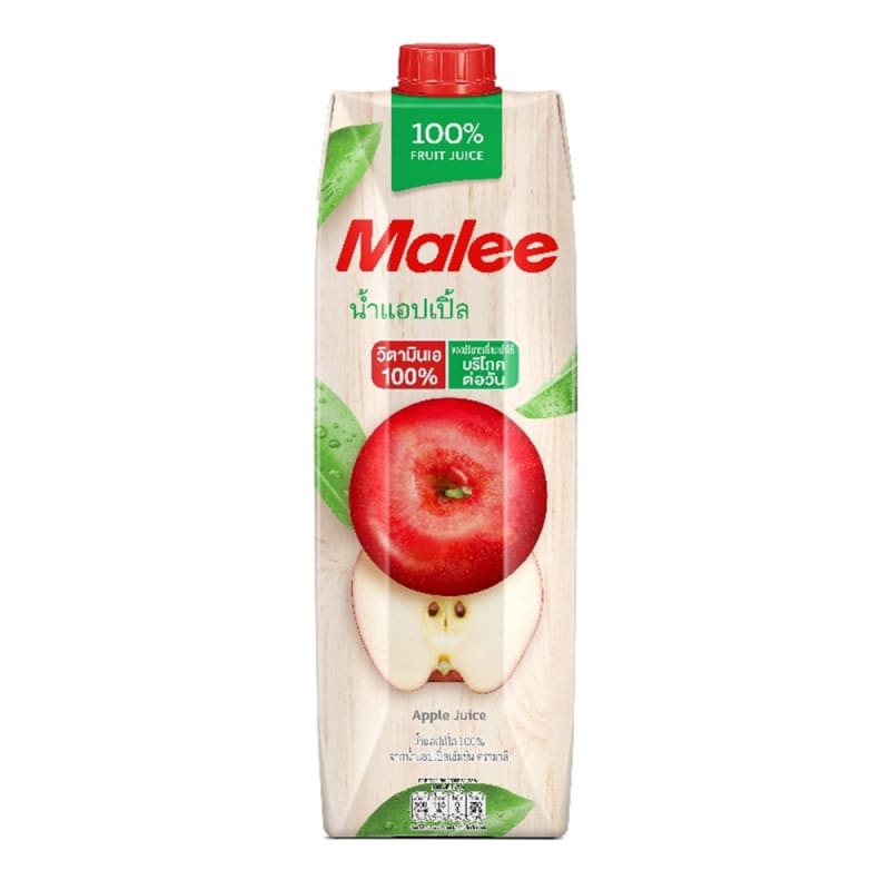 Apple Juice 100% Malee Brand