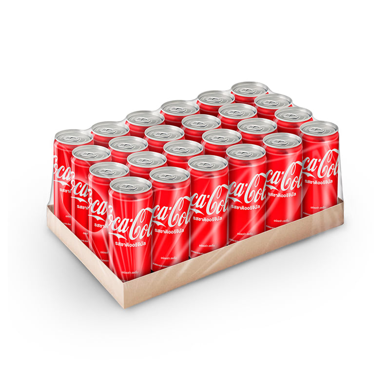 Soft drink  Coca Cola Brand  (Can) (Carton)