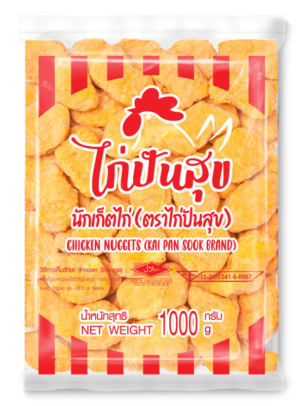 นักเก็ตไก่ (แช่แข็ง) ตราไก่ปันสุข