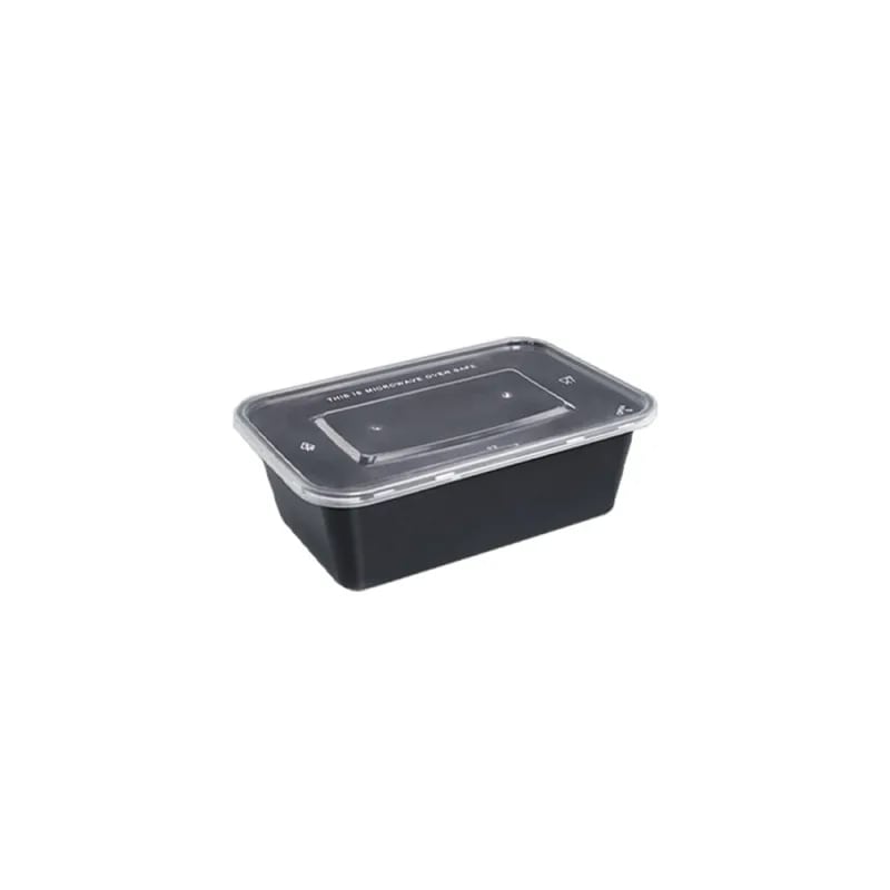 Black PP Food Box 750 ml. G750XBlack NLTY Brand