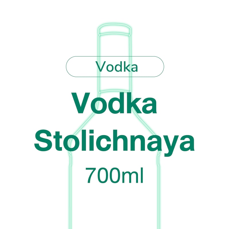 Vodka Stolichnaya