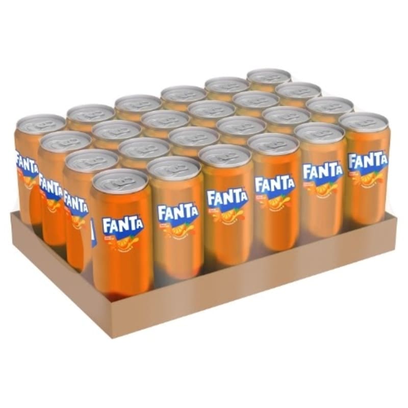 น้ำอัดลมส้มกระป๋อง ตราแฟนต้า