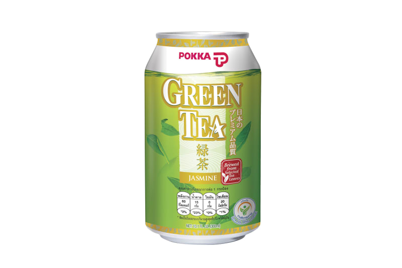 Jasmine Green Tea Brand POKKA (can) (Carton)