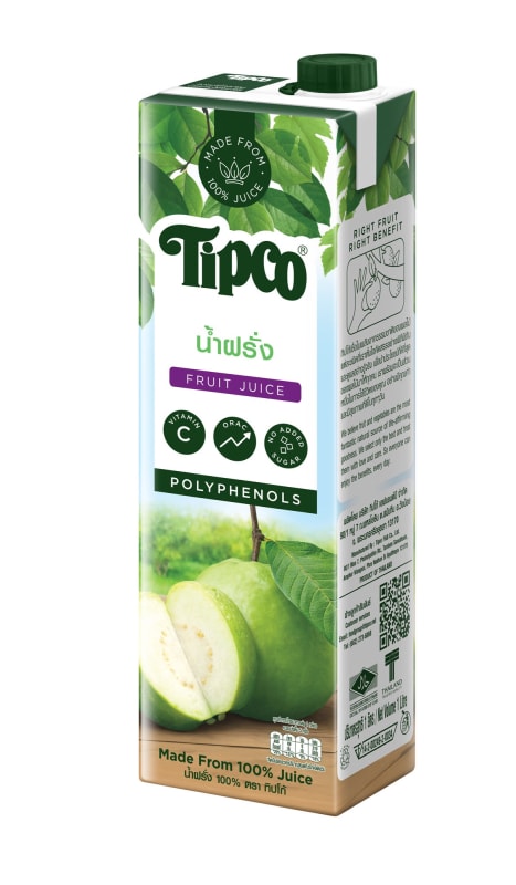 100% Guava Juice Tipco brand