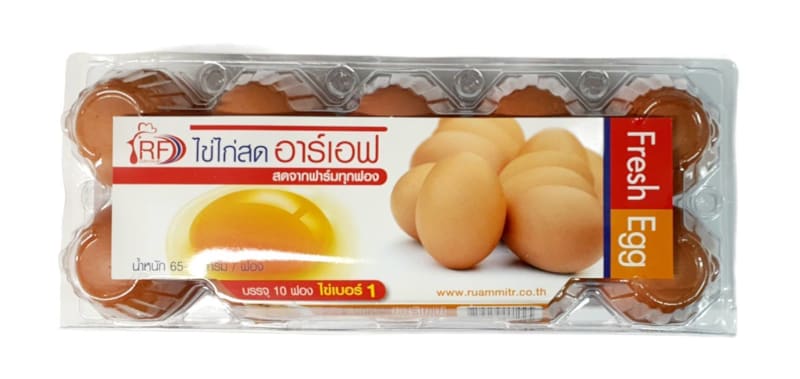 ไข่ไก่ เบอร์ 1 ตราอาร์เอฟ