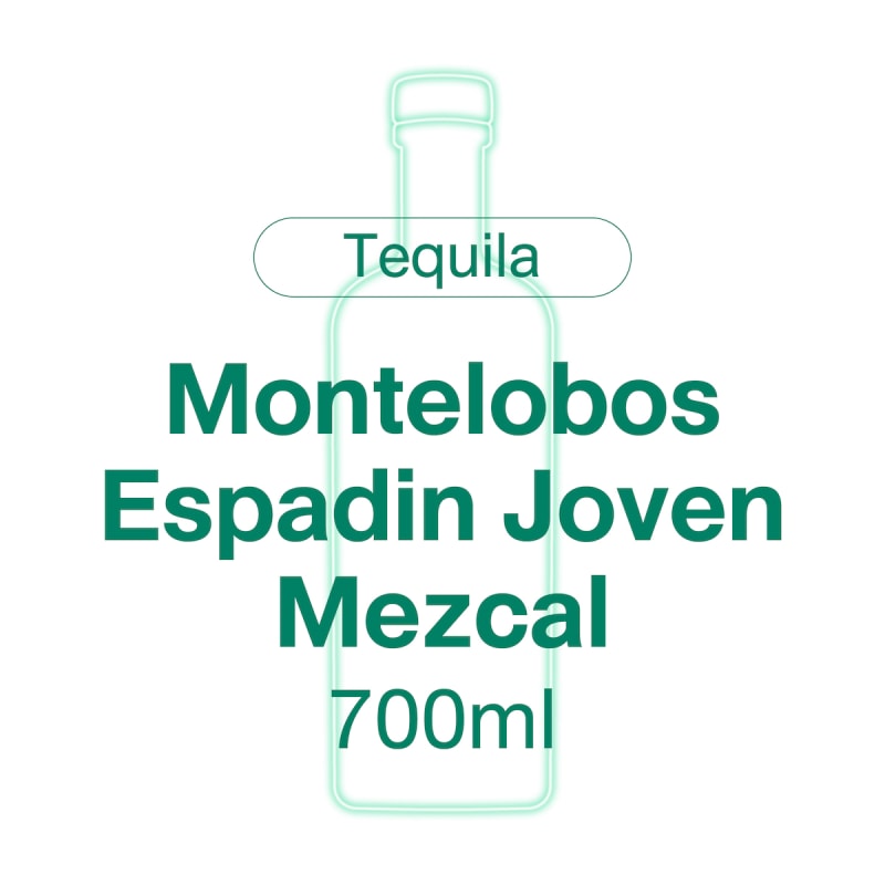 เหล้า Espadin Joven Mezcal Montelobos