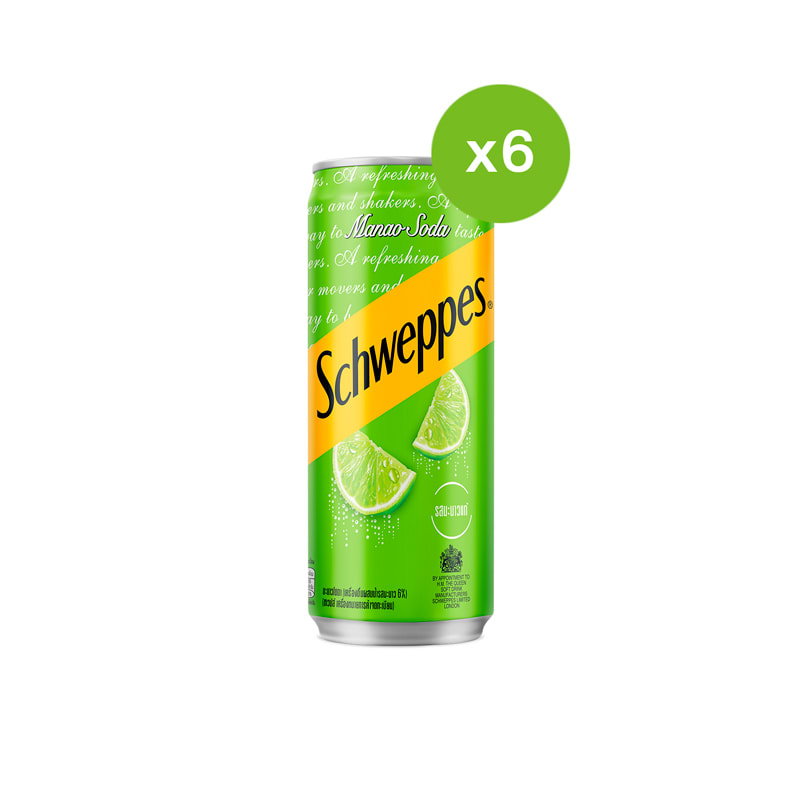 Soft Drink Lime Soda Schweppes Brand
