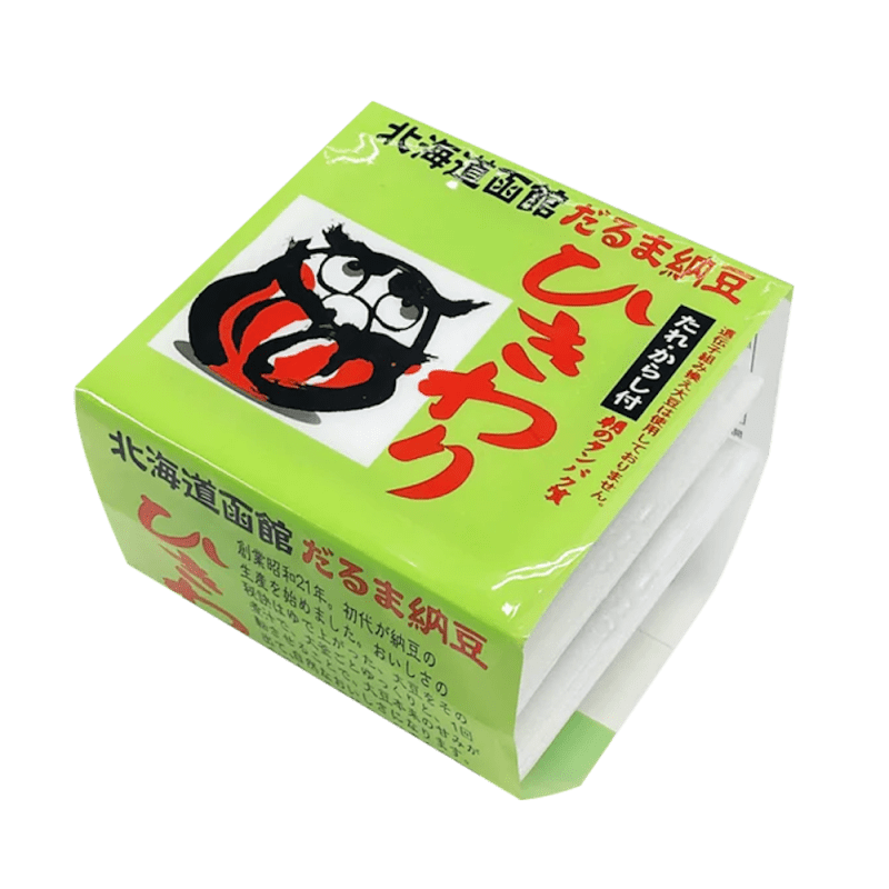 Frozen Hikiwari Natto Hakodate Green Pack Daruma