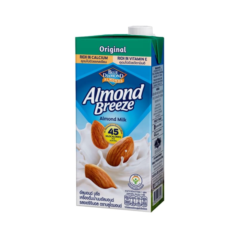 Original Almond Milk Almond Breeze Blue Diamond Brand