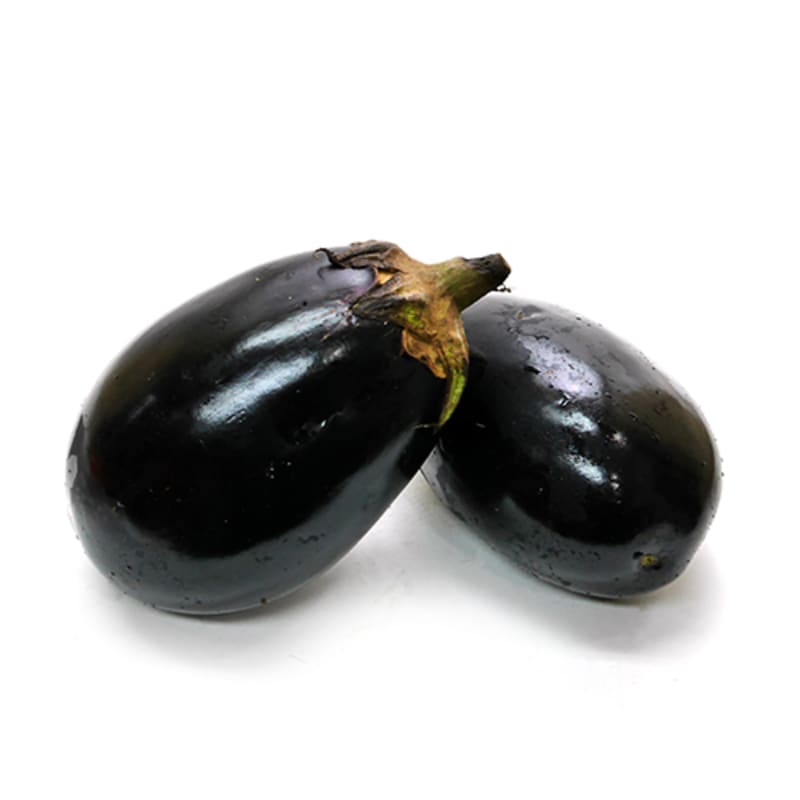 มะเขือม่วงก้านเขียว คัดสวย