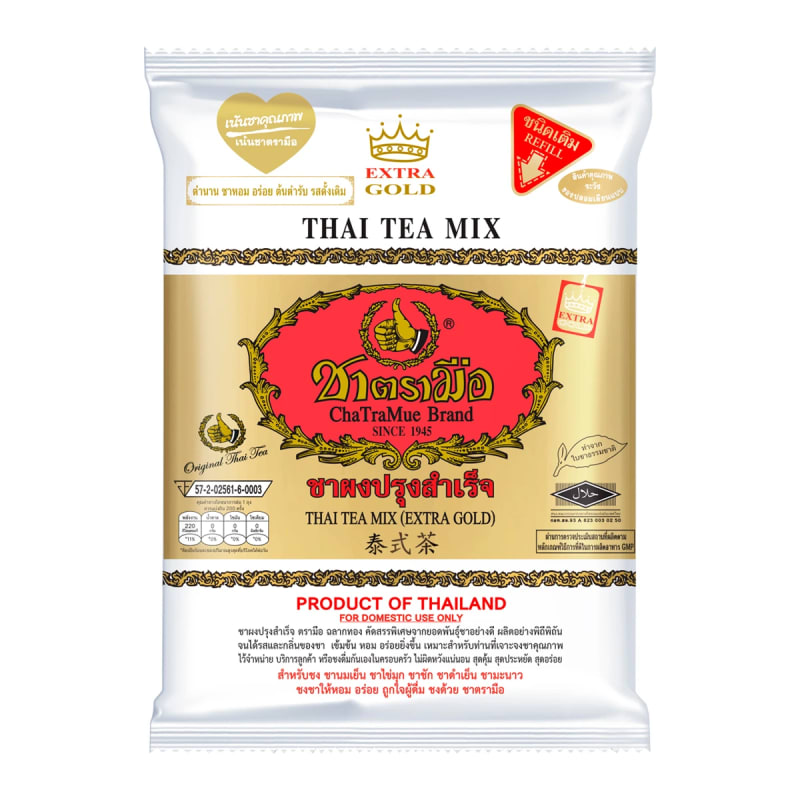 Thai Tea Mix Extra Gold Chatramue Brand