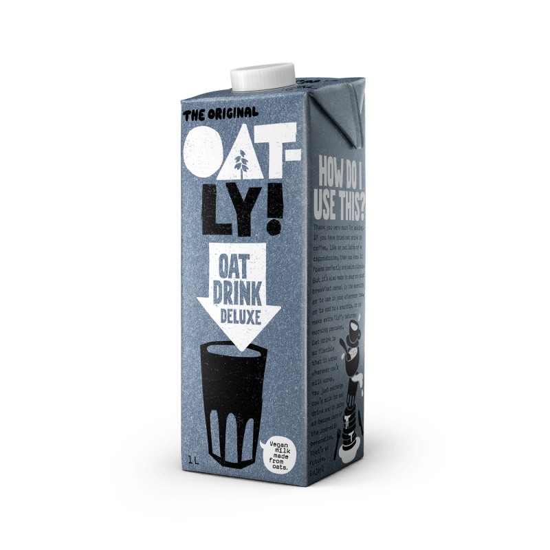 Oat drink deluxe Oatly Brand