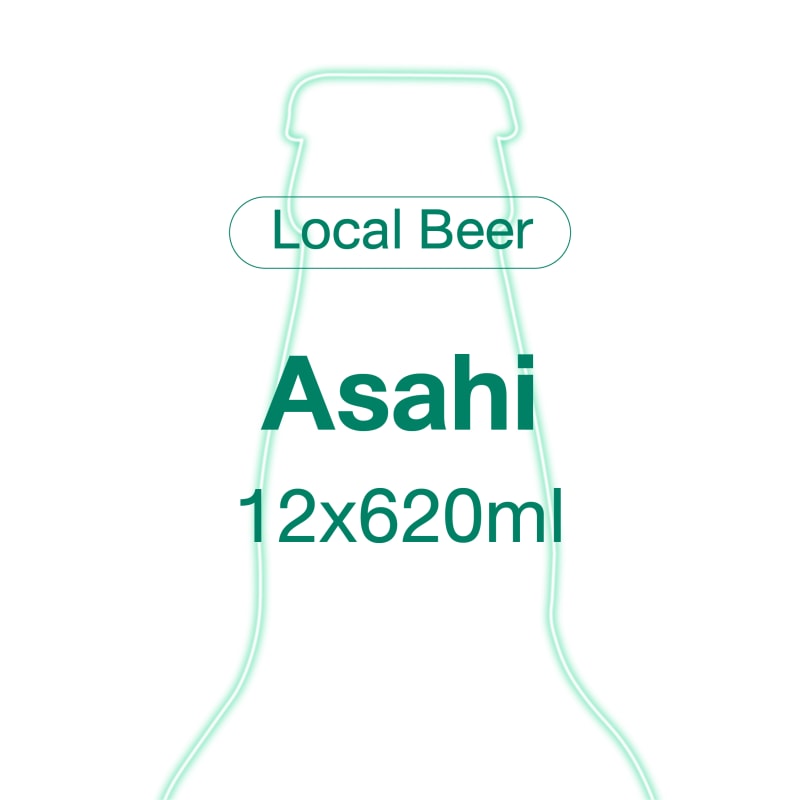 Beer Asahi Large Bottle