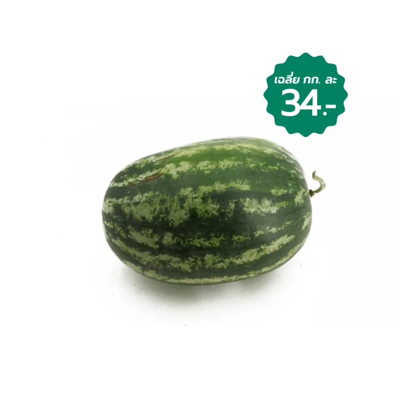 Kinnaree Watermelon size 3-3.5 kg./fruit