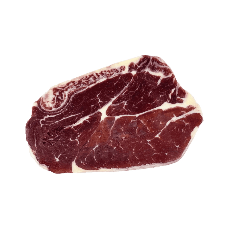 Australian Rib Eye (Cube Roll) A Grade Beef Grass Fed Steak Portion Cut (Frozen) Midfield Brand