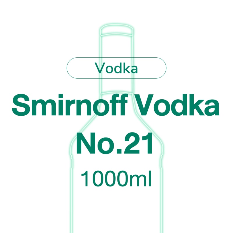 Vodka Smirnoff No.21