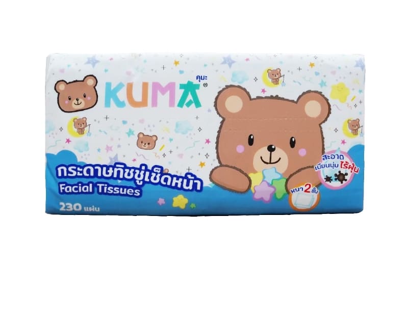 Facial Tissue (230 Sheets) KUMA Brand