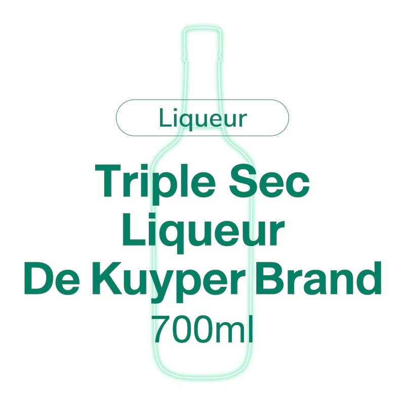 Triple Sec Liqueur De Kuyper Brand