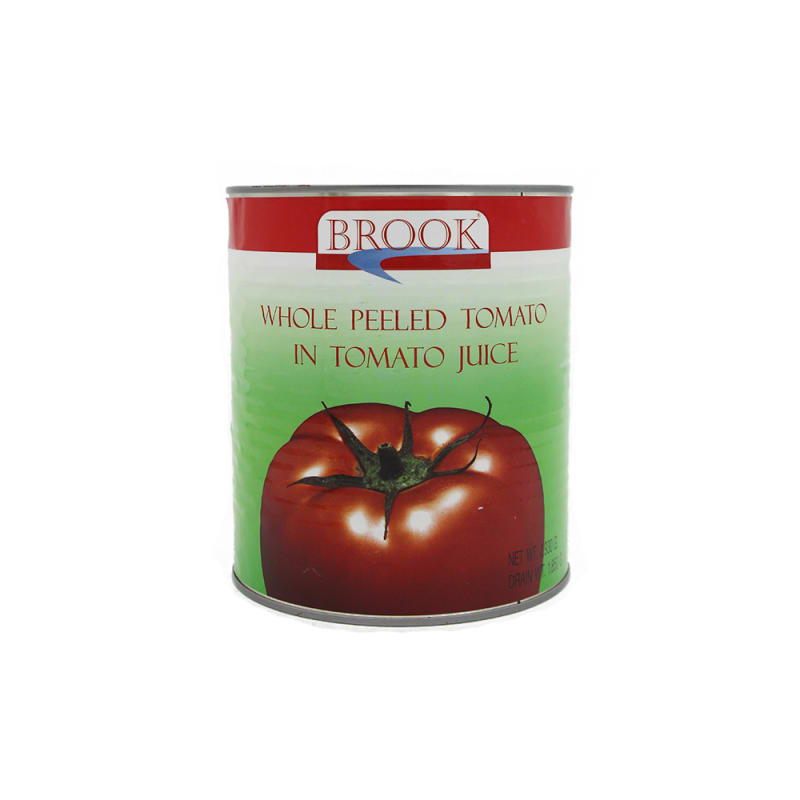 Whole Peeled Tomato in Tomato Juice Brook Brand