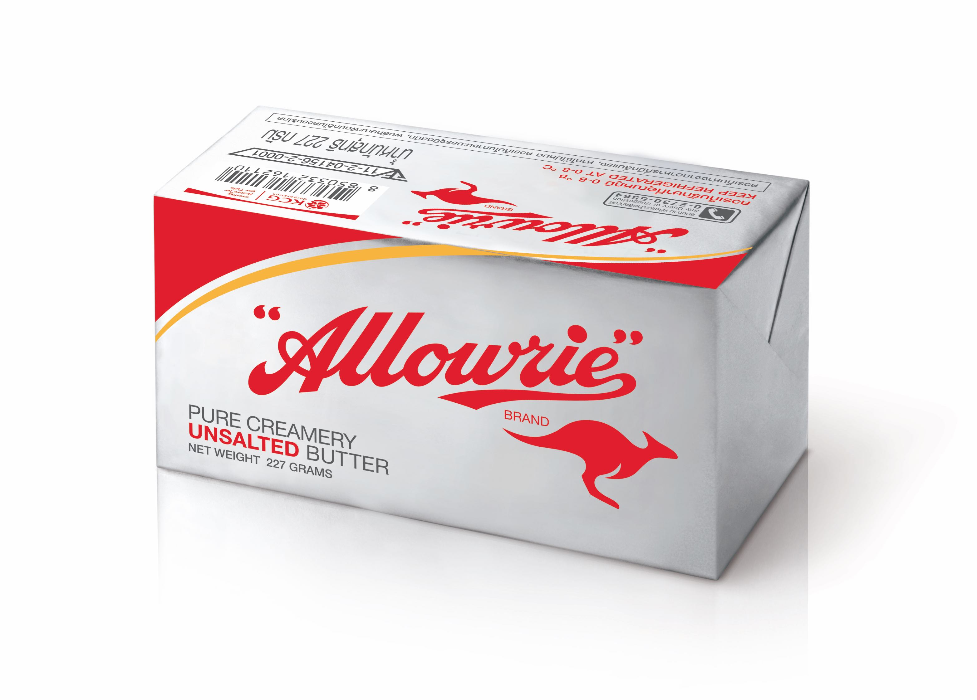 Pure Creamery Unsalted Butter Allowrie Brand (Silver) Freshket Order