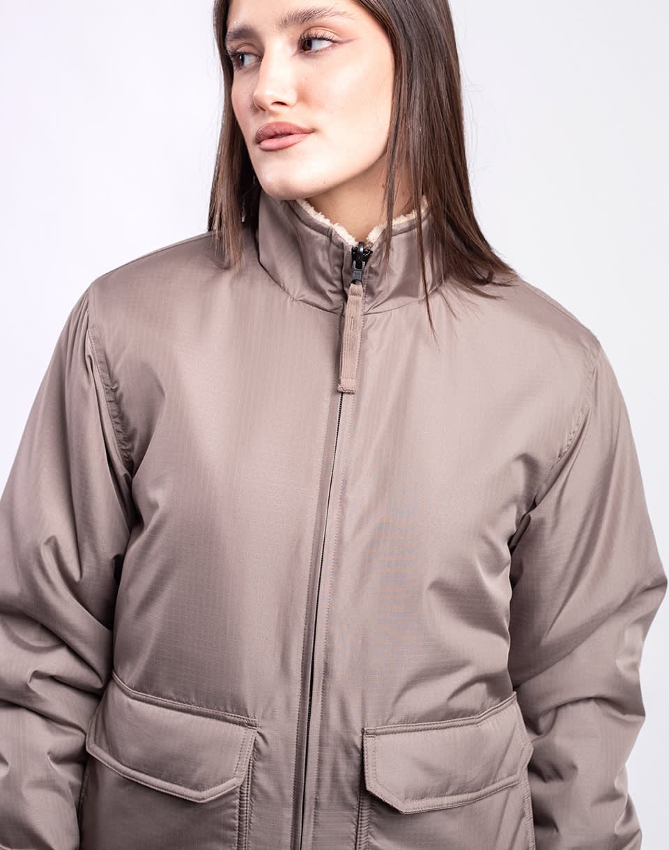 Jacket Taion Non Down Military Reversible Boa Hi Neck Jacket