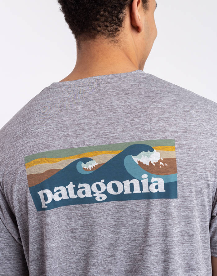 T-shirt Patagonia M's Cap Cool Daily Graphic Shirt - Waters