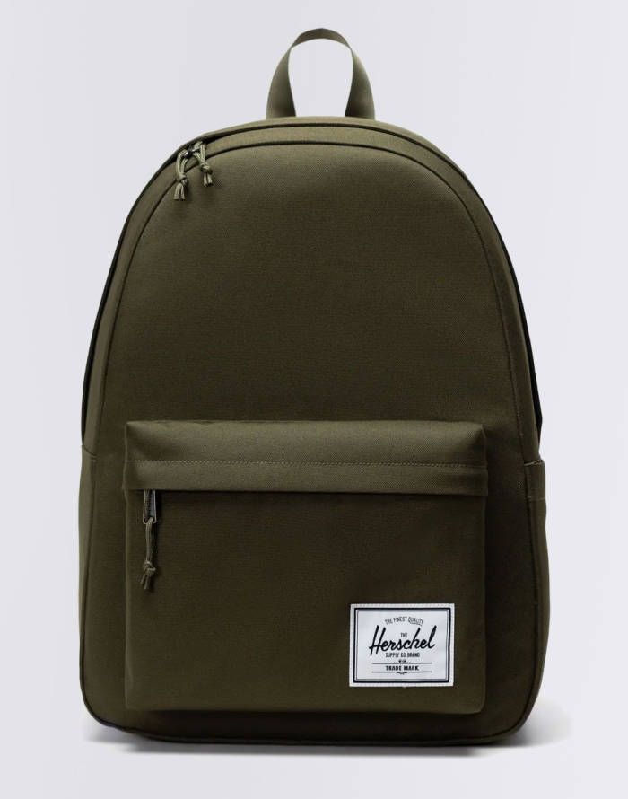 discount code for herschel backpacks Youth Backpack- Raspberry Check Heart of Gold Kids The tonal stripe liner is also made from 100% recycled post Herschel Heritage Backpack - Black