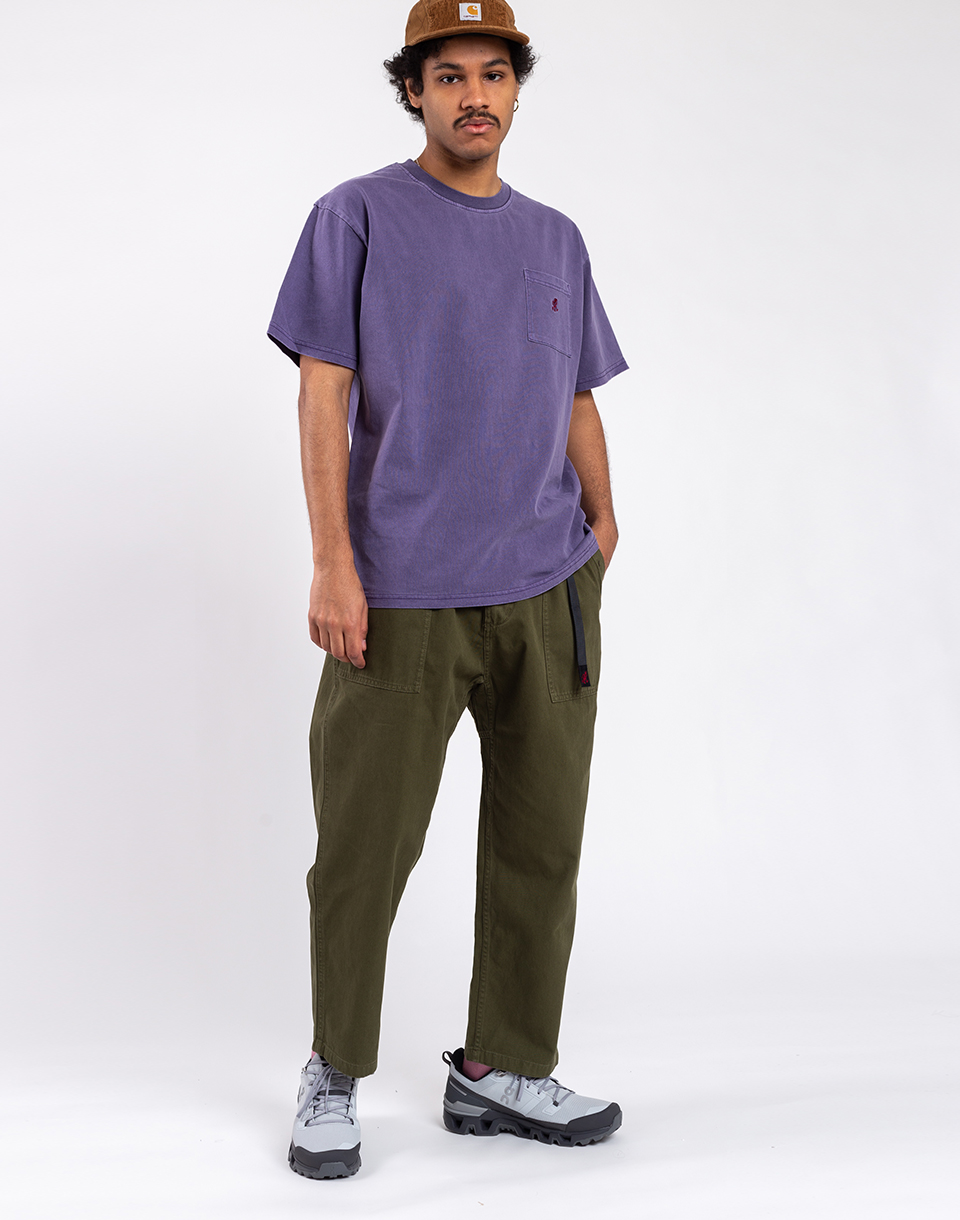 Gramicci Loose Tapered Pant OLIVE L - Zelená - Organická bavlna