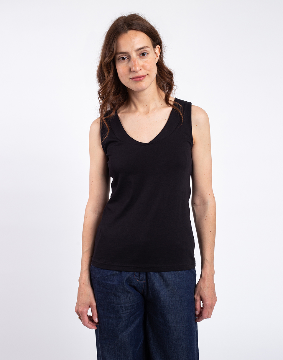 SKFK Hamabost T-Shirt 2N black 34 - Černá - Organická bavlna