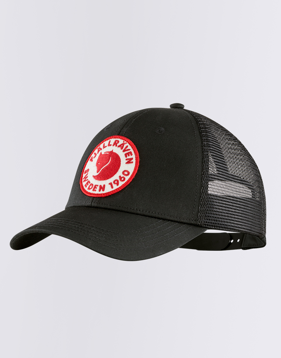 Fjällräven 1960 Logo Langtradarkeps 550 Black S/M - Černá - Recyklovaný polyester