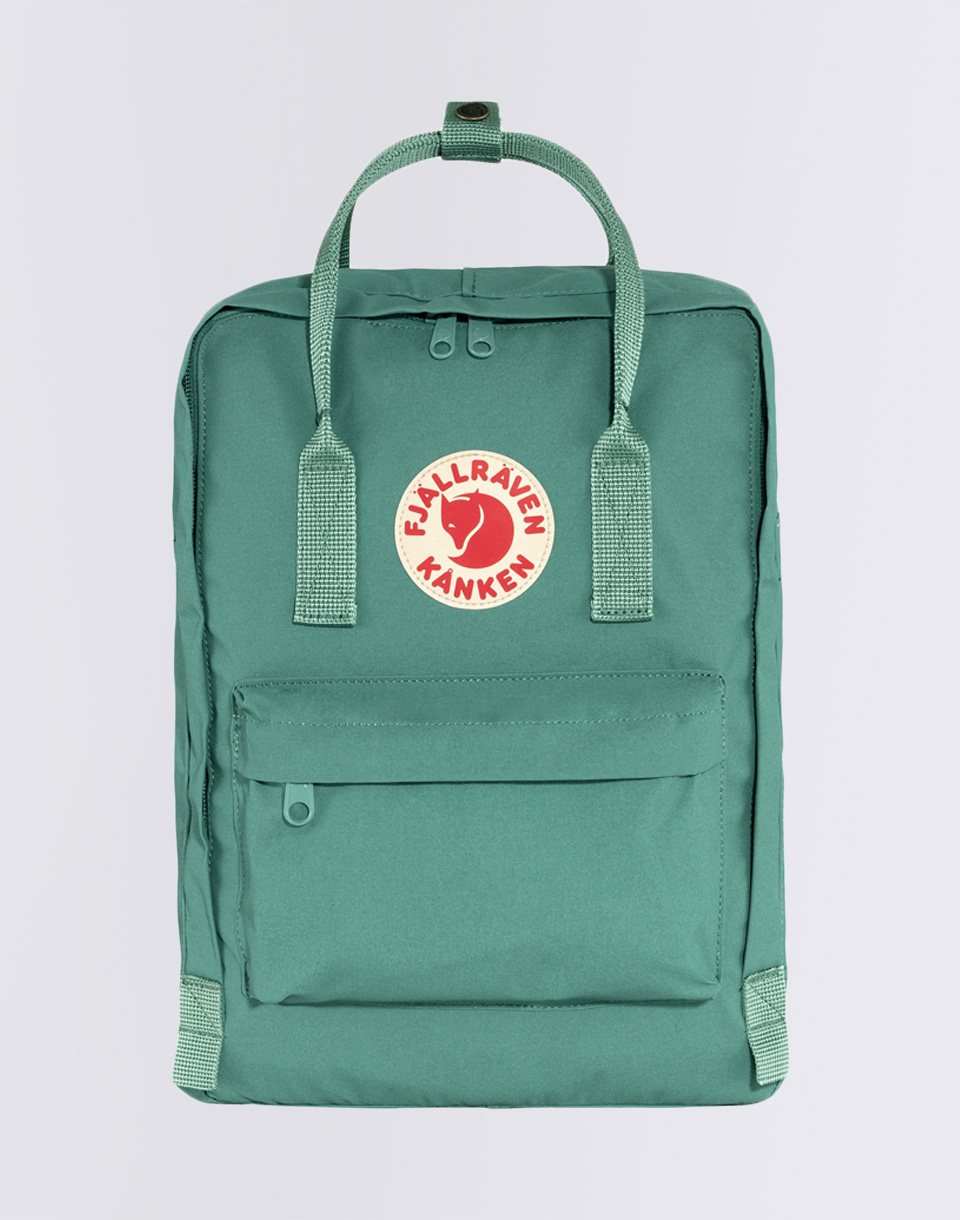 Batoh Fjällräven Kanken 664 Frost Green 16 l - Modrá